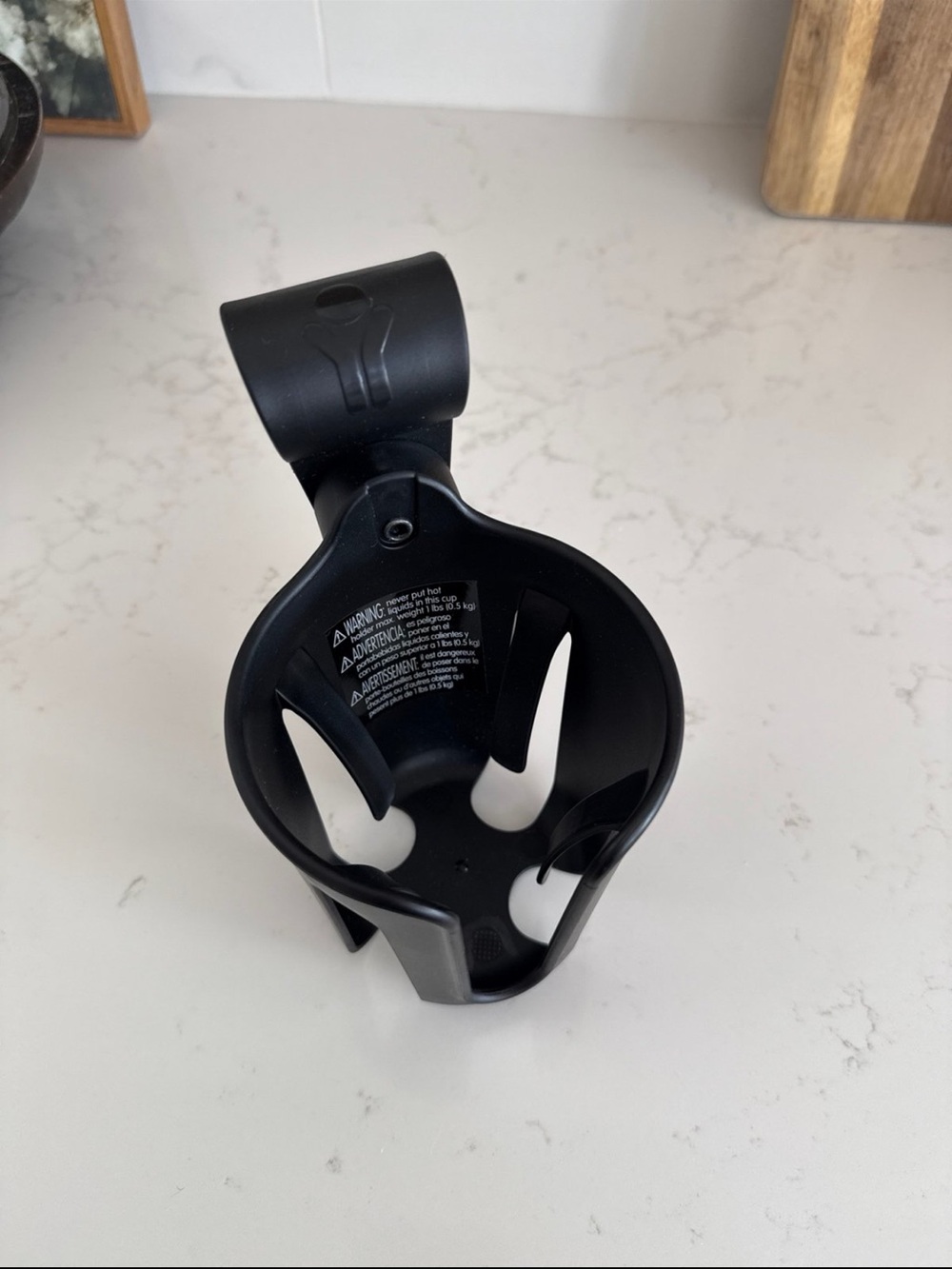 Stroller cup holder.